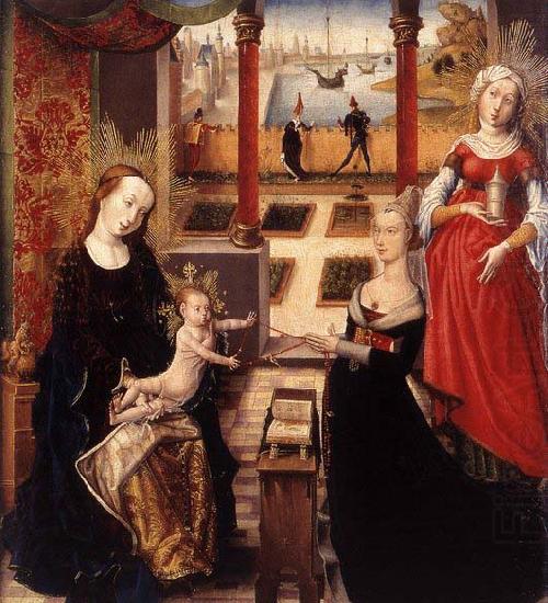 Madonna with Donor and St Mary Magdalene, unknow artist